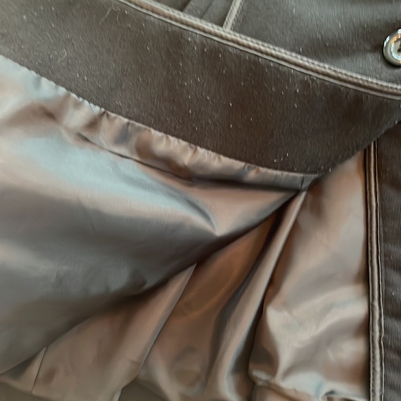 Dressy Flared Trench Coat - Picture 7 of 8